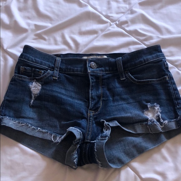 Short-short denim shorts - Picture 1 of 2